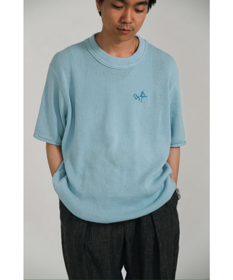 obafer Cotton knit T-shirt | MusterWerk Sud