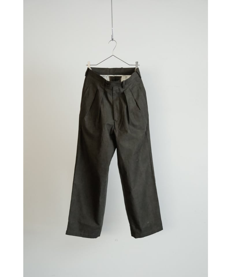 m's braque TUCKED BAGGY PANTS | MusterWerk Sud.