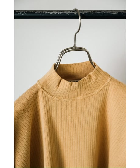 Olde Homesteader "EXTRA COTTON RIB" Mock Neck Short Sleeve