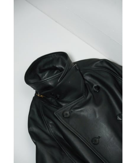 CCU DOUBLE BREASTED HALF COAT