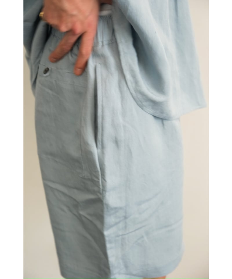 Gorsch ゴーシュ Bamboo Linen Shorts Gorsch Bamboo Linen Shorts | MusterWerk Sud.