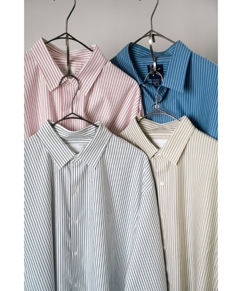 KANEMASA PHIL. 46G Atmosphere Stripe Shirt | Mu