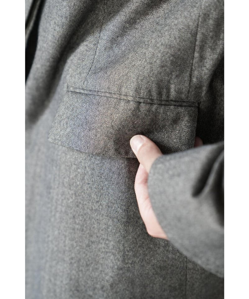 m's braque DOUBLE FLY FRONT JACKET | MusterWerk
