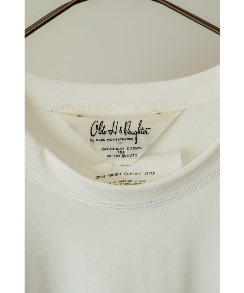 トップス Olde H&Daughter SUVINCOTTONPLAINSTITCH Olde H&Daughter Ex.SUVIN COTTON PLAIN STITCH S/