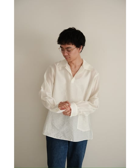 ENCOMING "Exclusive" PULLOVER POCKET SHIRT