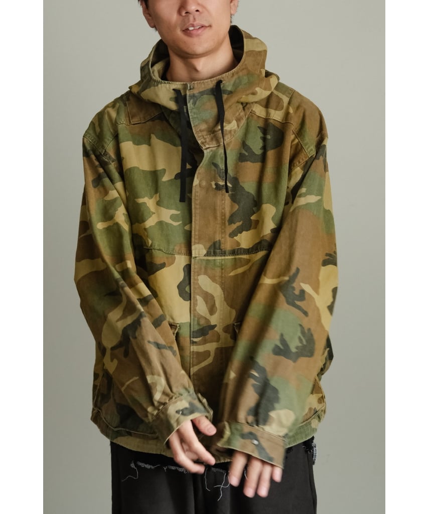 ジャケット・アウター ANCELLM CAMO ZIPUP HOODIE(WOODLAND) ANCELLM CAMO ZIPUP HOODIE | MusterWerk Sud.
