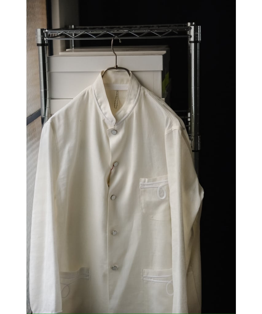 トップス m's braque OPEN COLLAR SHIRT JACKET m's braque STAND COLLAR SHIRT JACKET | MusterWe