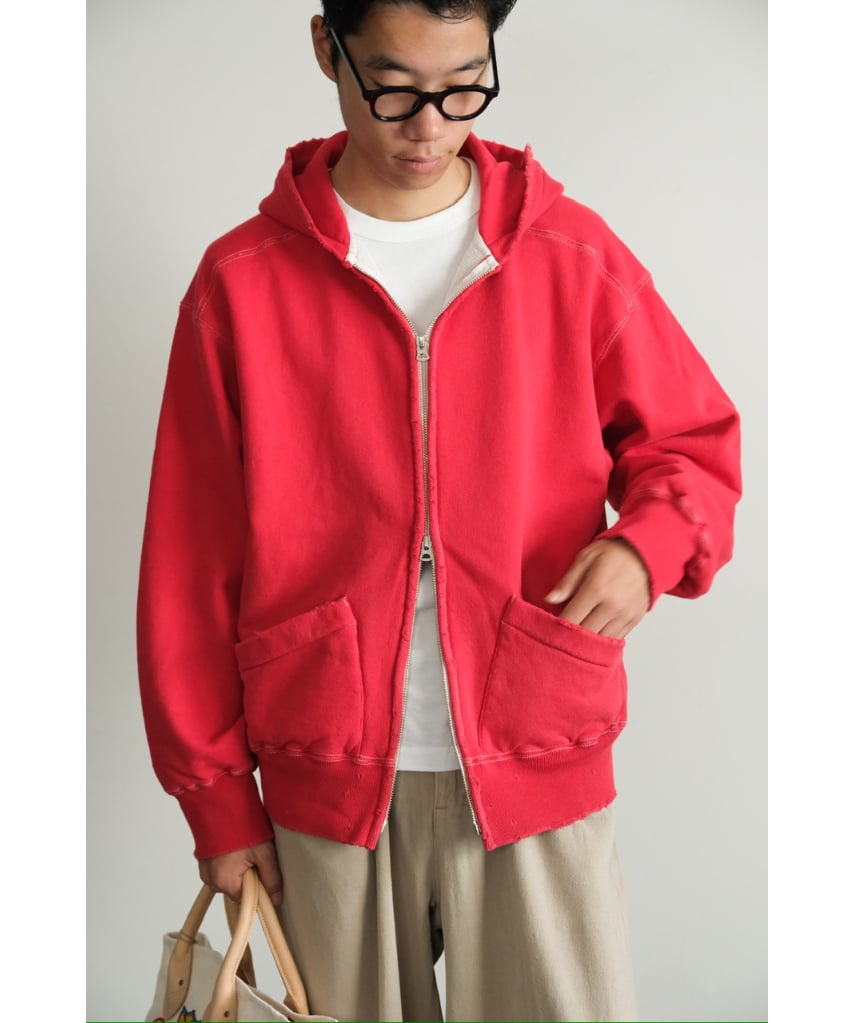 まえANCELLM ZIP-UP HOODIE 同型同色 ANCELLM (アンセルム) | ZIP UP HOODIE