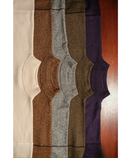 Olde Homesteader RUSTIC JERSEY BOTTOLE NECK SWEATER