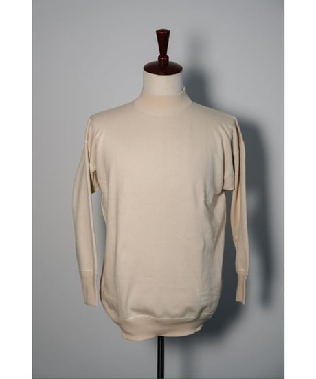 Olde Homesteader RUSTIC JERSEY BOTTOLE NECK SWEATER