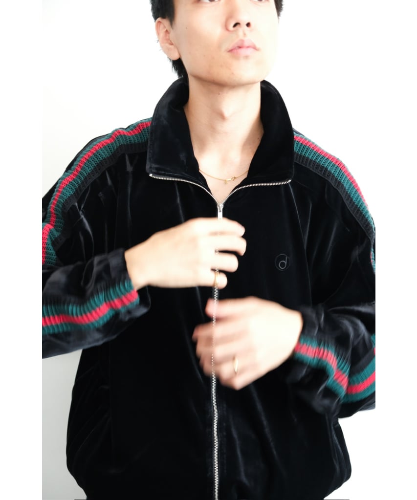 The DUFFER N NEPHEWS TRACK JACKET VELOURS | Mus