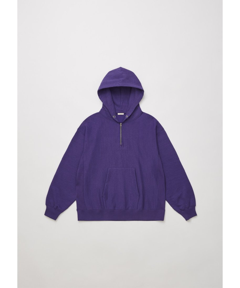 ULTERIOR FADED SILKY TERRY RW HALF ZIP HOODIE | ULTERIOR FADED SILKY TERRY RW HALF ZIP HOODIE |