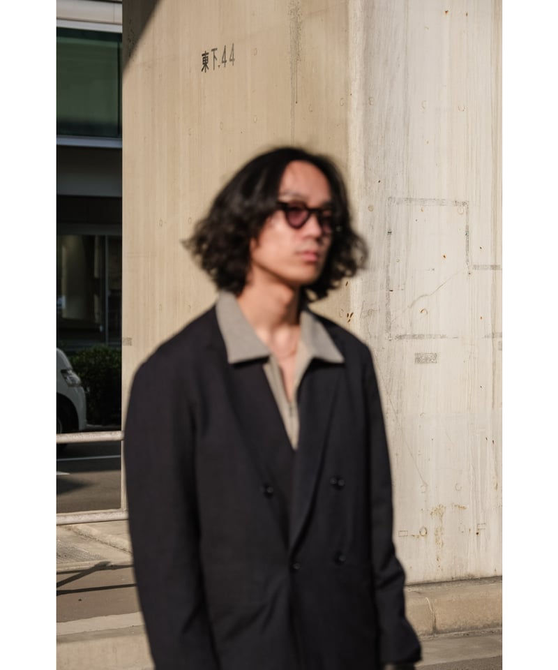 【最終】ULTERIOR SILK WOOL STRIPED OX DB JKT ULTERIOR SILK WOOL STRIPED OX DB JKT | MusterWe