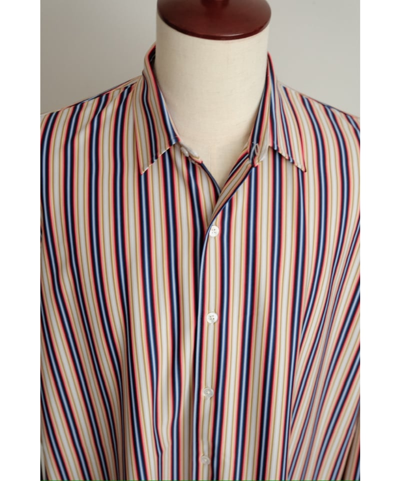 トップス KANEMASA PHIL 46G Atmosphere Stripe L/S KANEMASA PHIL. 46G Atmosphere Stripe L/S Shirt