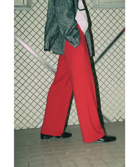 Olde H & Daughter "Exclusive" WOOL KNIT TRACK PANTS