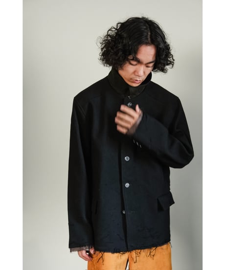 ANCELLM TWEED CRASH JACKET