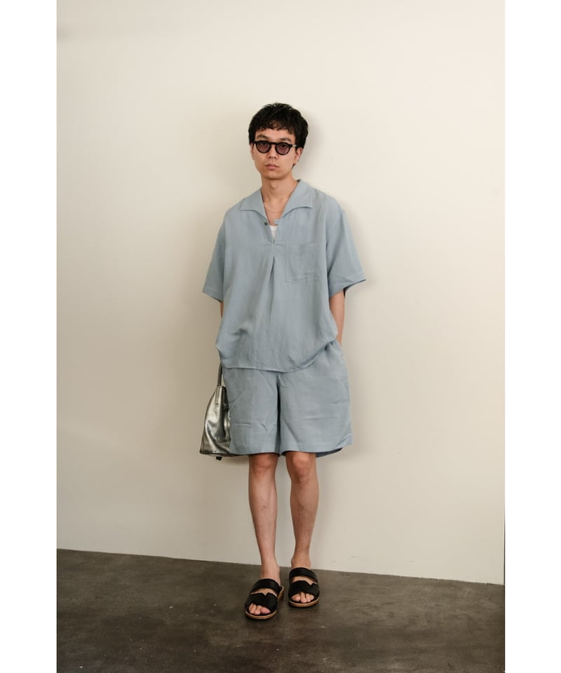 Gorsch ゴーシュ Bamboo Linen Shorts Gorsch Bamboo Linen Shorts | MusterWerk Sud.