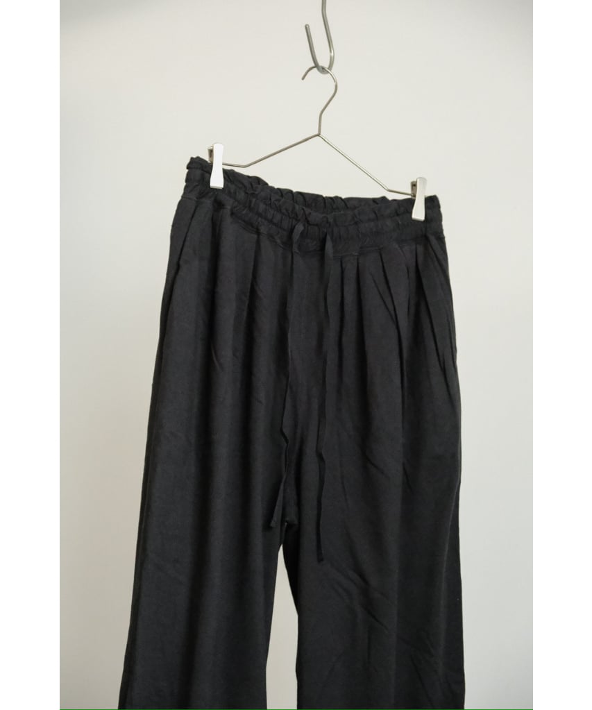 DRAPE WIDE EASY CUT SLACKS – ANCELLM