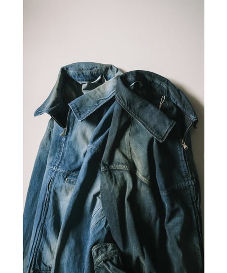 ANCELLM DENIM ZIPUP JACKET