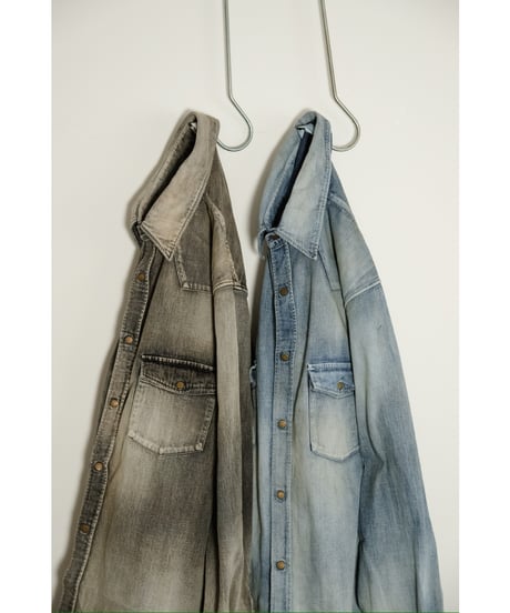 ANCELLM DENIM WESTERN SHIRT