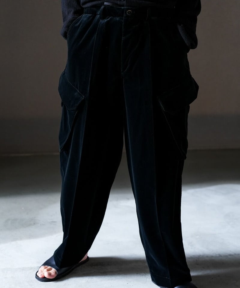 blurhms Velvet Combat Trousers