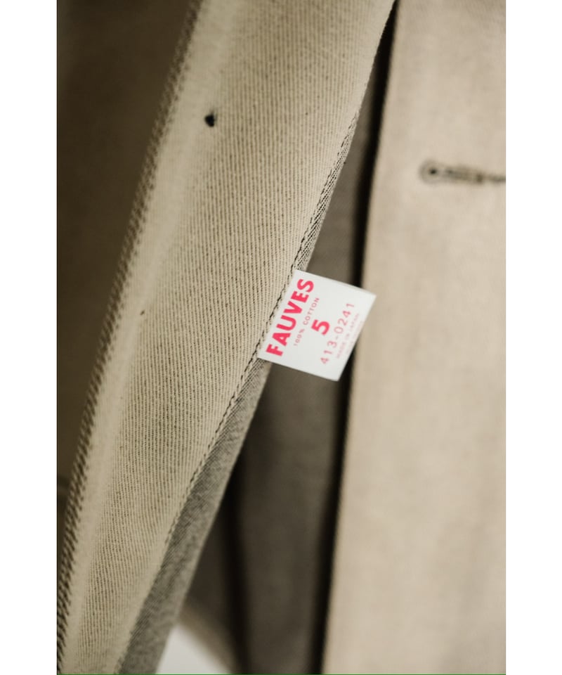 FAUVES CARPENTER JACKET - DENIM- | MusterWerk Sud.