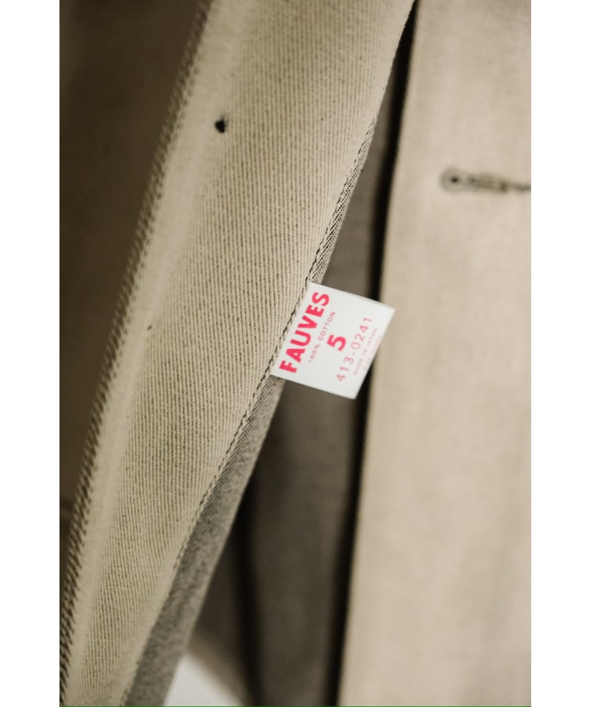 FAUVES CARPENTER JACKET - DENIM- | MusterWerk Sud.