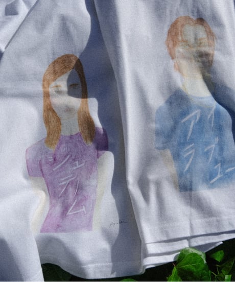 m's braque S/S PRINT T-SHIRTS - je t'aime -