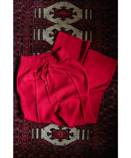 Olde H & Daughter "Exclusive" WOOL KNIT TRACK PANTS