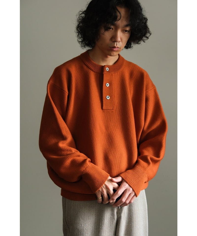 トップス Olde h&daughter WOOSTED WOOL CREW NECK Olde H & Daughter WOOSTED WOOL CREW NECK P/O |