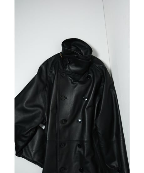 CCU DOUBLE BREASTED HALF COAT