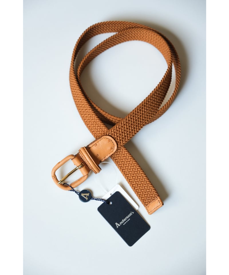 完売品　Anderson's Ex. RUBBER MESH BELT 完売品 Anderson's Ex. RUBBER MESH BELT