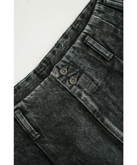 FAUVES Ex. 710 EXTRAS (Wide leg) "FADE BLACK"