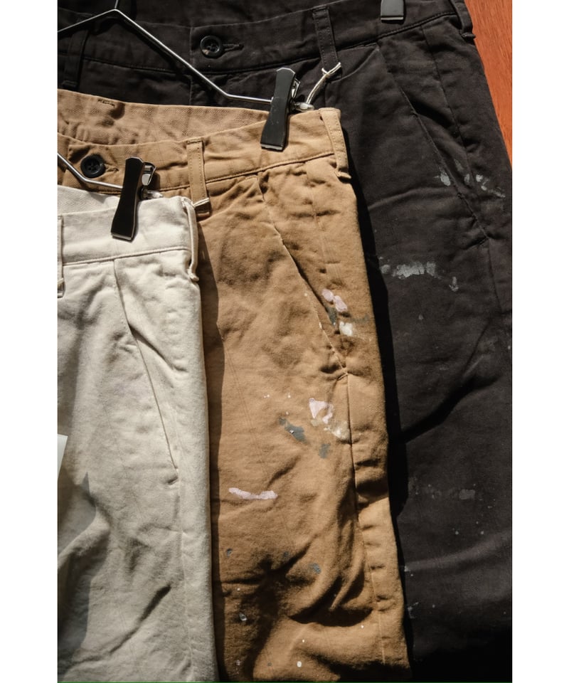 ANCELLM PAINT CHINO TROUSERS | MusterWerk Sud. ANCELLM PAINT CHINO TROUSERS | MusterWerk Sud.