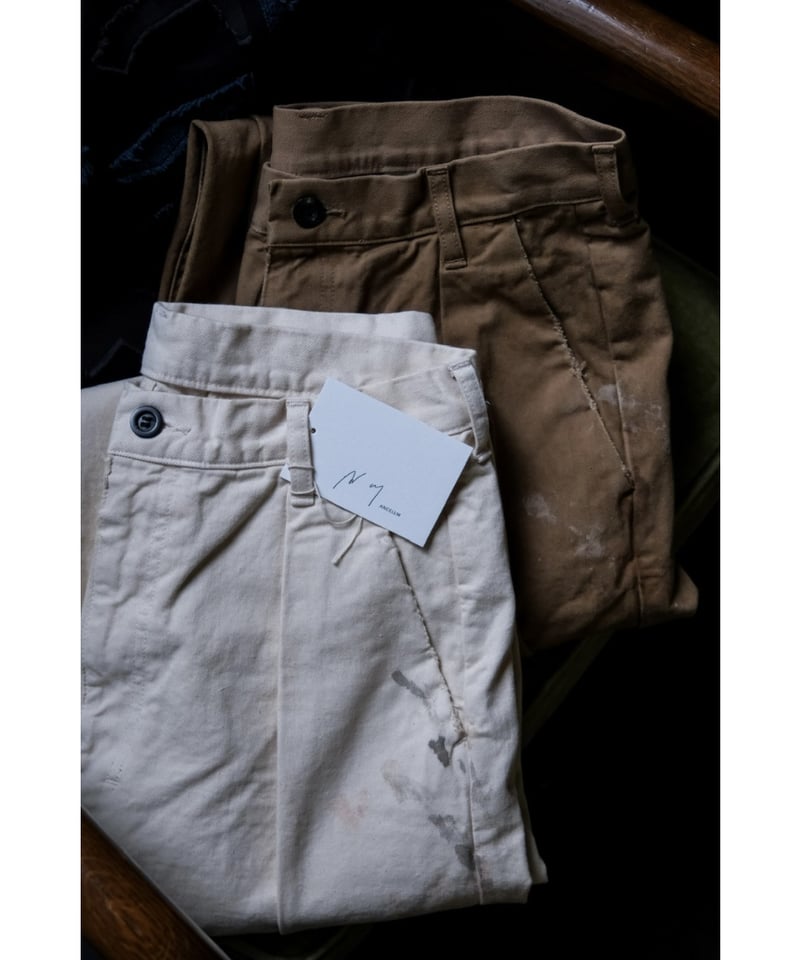 ANCELLM PAINT CHINO TROUSERS | MusterWerk Sud.