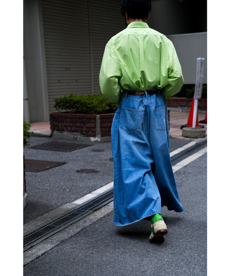 class ワイドデニム CCDA02UNI B 堀切