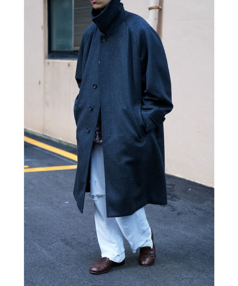 The CLASIK ブラック トレンチコート the clasik トレンチコート