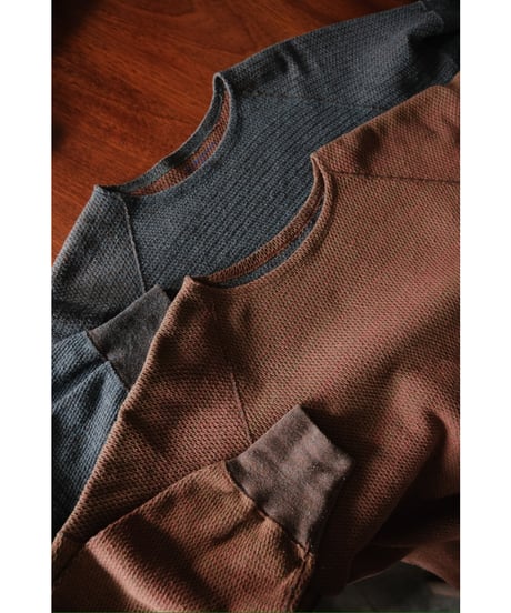 Olde Homesteader YOUTH "TWEEDISH THERMAL" CREW NECK LONG SLEEVE