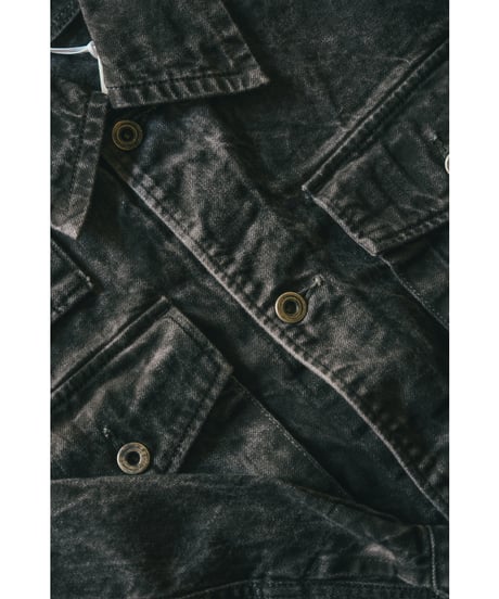 ENCOMING DENIM TWO POCKETS SHIRT BLOUSON