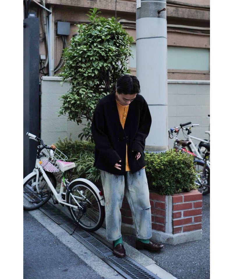 ANCELLM W/S COLLARLESS JACKET | MusterWerk Sud. ANCELLM W/S COLLARLESS JACKET | MusterWerk Sud.
