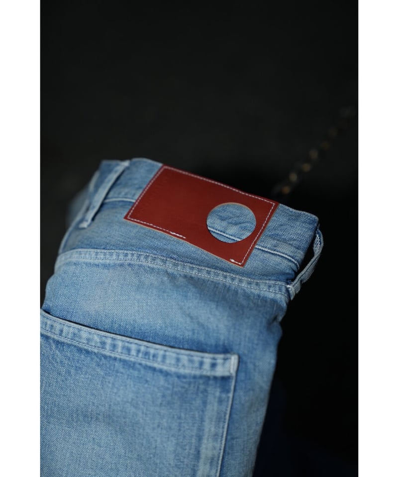 ENCOMING SLASHED DENIM TROUSER | MusterWerk Sud. ENCOMING SLASHED DENIM TROUSER | MusterWerk Sud.