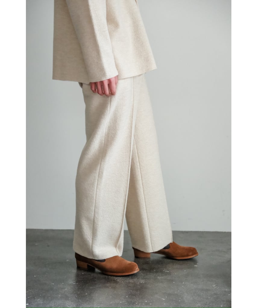 Olde H & Daughter BOILED WOOL SLACKS | MusterWe