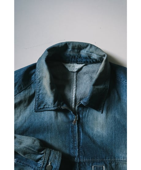 ANCELLM DENIM ZIPUP JACKET
