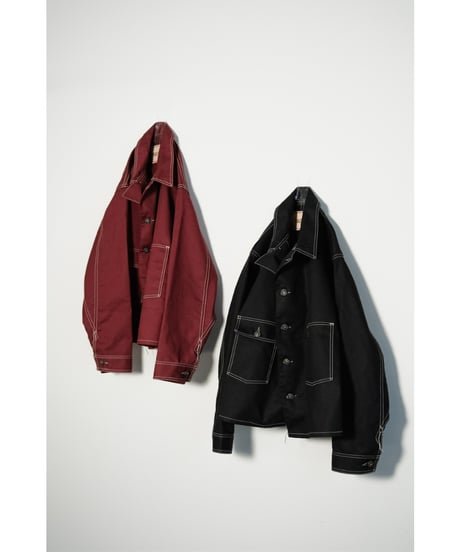 FAUVES "Exclusive" CARPENTER SHORT JACKET - CANVAS -