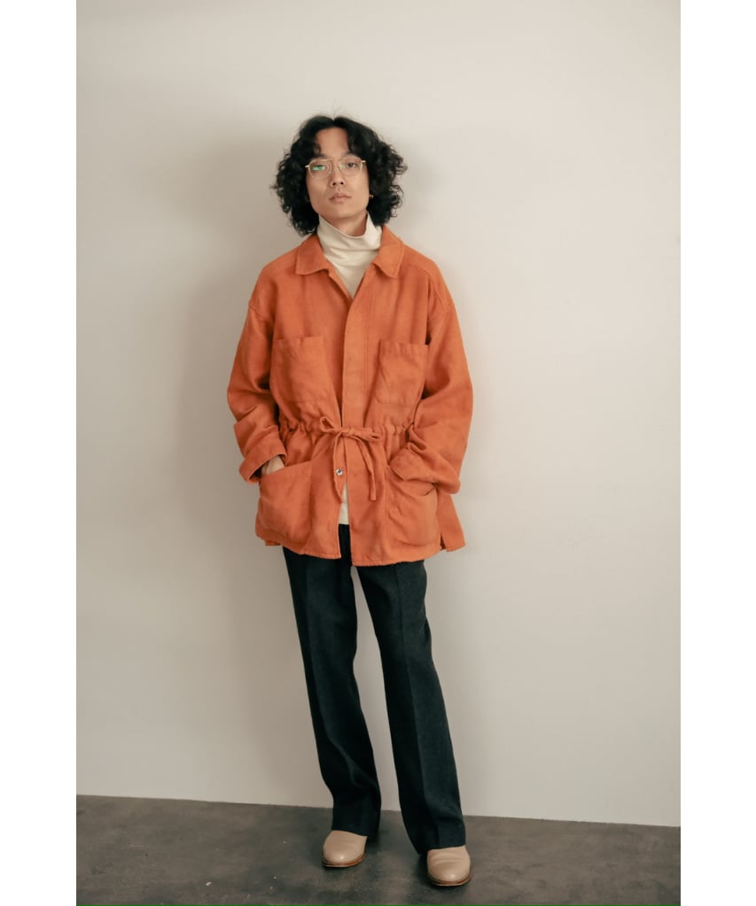 ANCELLM 2024AW PILLING SHIRT JACKET 1