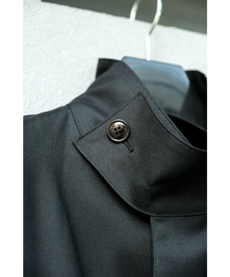 REVERBERATE STAND COLLAR COAT | MusterWerk Sud.