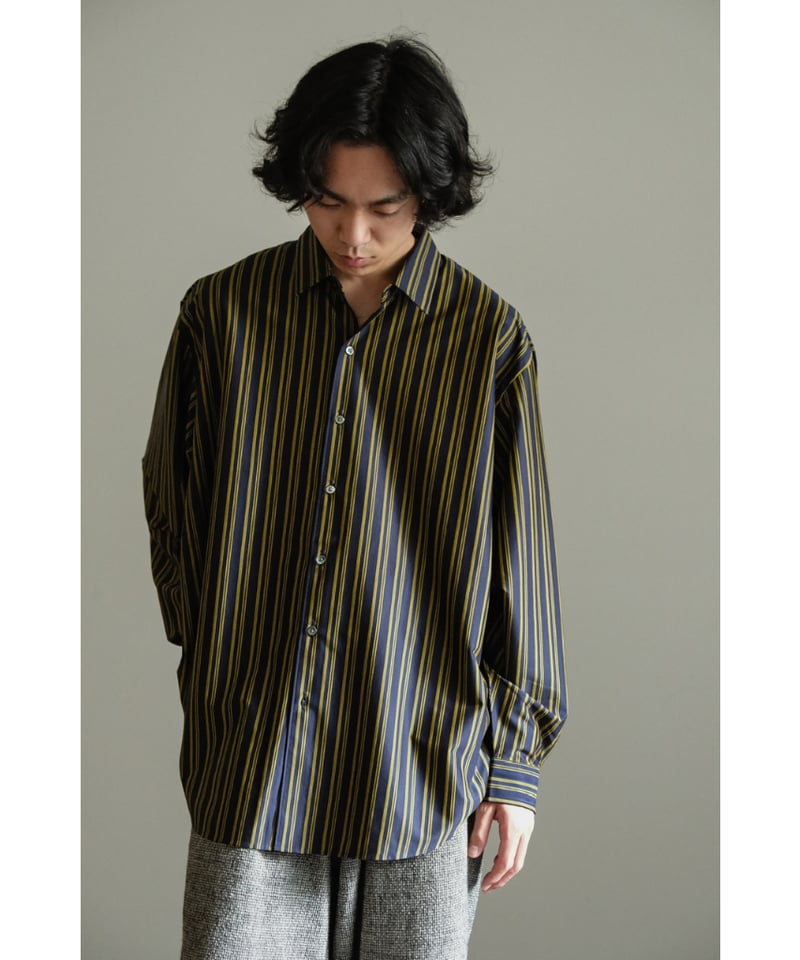 KANEMASA PHIL. 46G Atmosphere Stripe Shirt | Mu