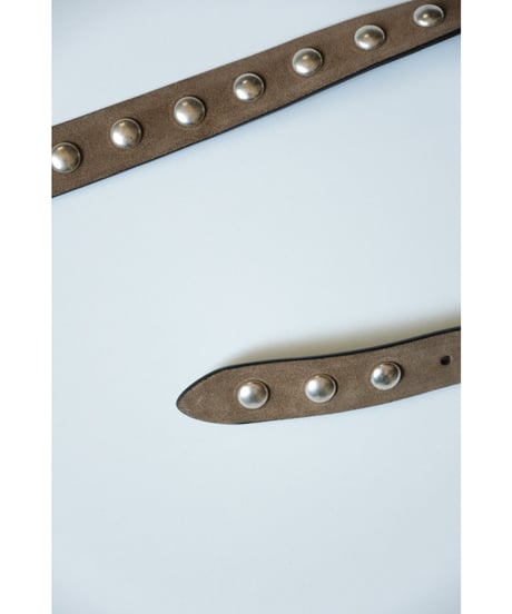 Anderson's "Exclusive" SUEDE STUD ANTIQUE BELT