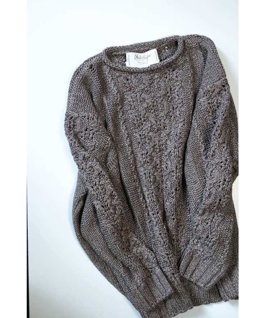 Olde H & Daughter 25SS SILK LINEN P/O