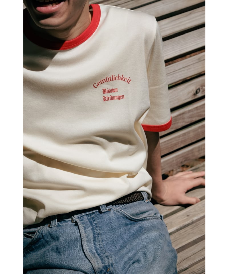 ビソウン　bisown ムスターヴェルク別注トリムTシャツ BISOWN 